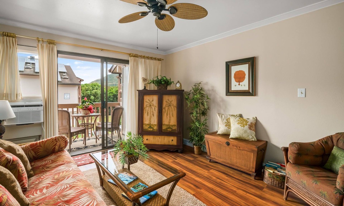 Nawiliwili Condo | Banyan Harbor A-09, A/C & Centrally located