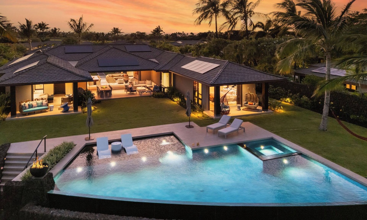 Kaupulehu House | Exquisite 4BR Ka 'Ulu Estate (102A) at Hualalai – Infinity Pool & Golf Views