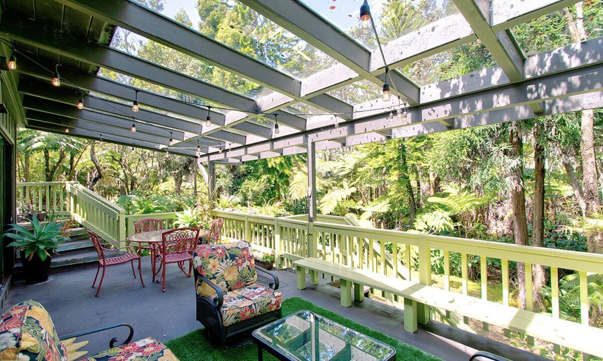 Royal Hawaiian Estates House | Halehikiola: 2 BR, 2 BA House in Volcano, Sleeps 6