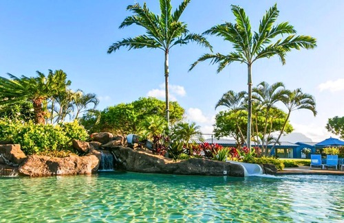 Poipu Condo | Sea Cove Hideaway Stunning Oceanfront Views With A/C End Unit At Poipu Shores