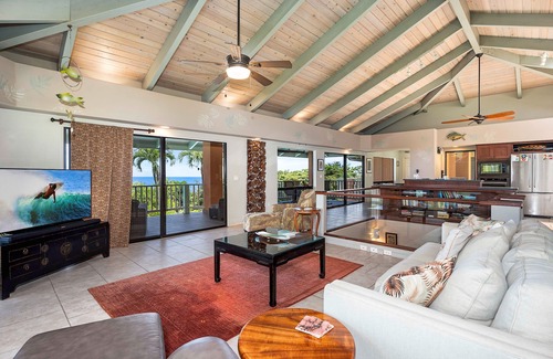 Kailua-Kona House | 🏖️Spectacular Ocean Views | Beautiful Landscape | Private Pool and Lanai
