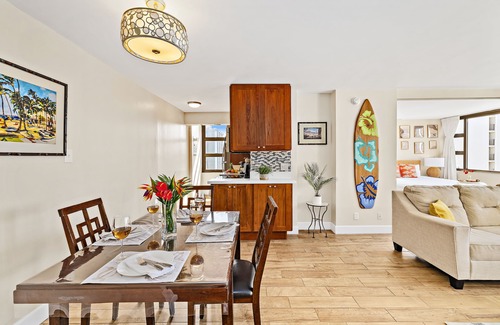 Waikiki Condo | Waikiki Banyan 1BR w/Great Ocean Views, Steps to Beach & Parking!