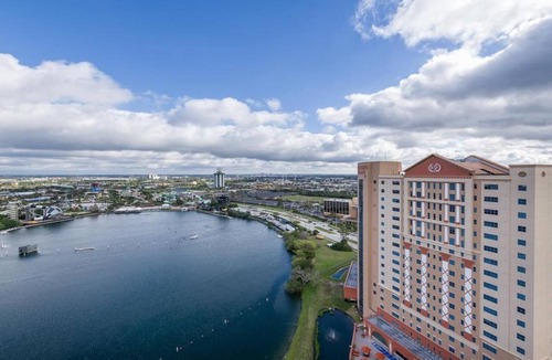 Florida Center Condo | 2 Bedroom Resort Condo at Highrise Walking distance to UNIVERSAL