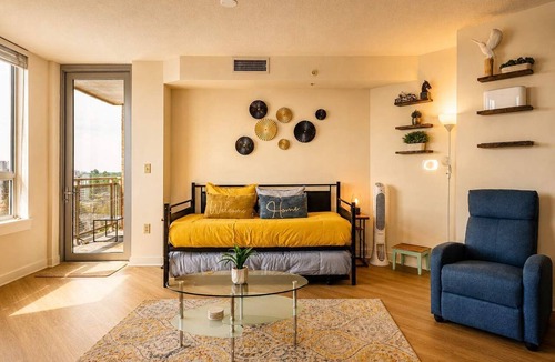 Downtown Condo | 2BR Steps to Metro, 20 Min to DC