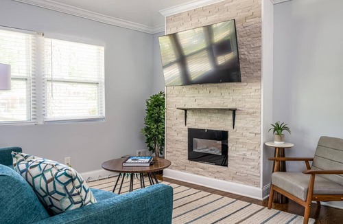 Candler-McAfee House | 4BD/3Bath Modern Decatur Retreat Near East Lake