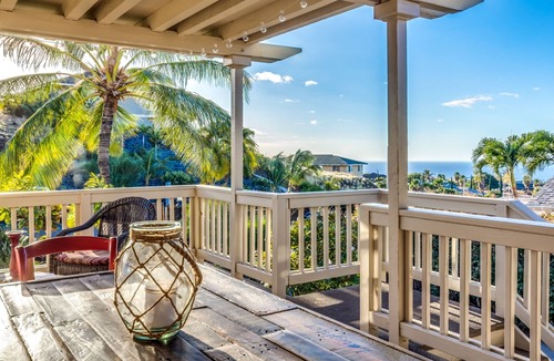 Bluffs House | Catch the Sunset! Beautiful Ocean View Home with A/C, and Lots of Space!