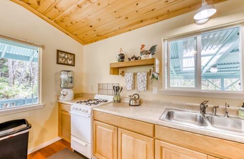 Mountain View House | Charming home w/wood stove - 10 minutes to Hawaii Volcanoes Nat'l Park