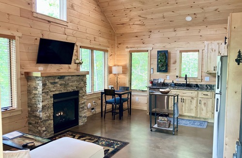 Fairview Cabin | Cozy mountain cabin for two - just 21 minutes from downtown Asheville