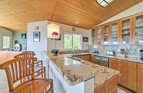 Keaau House | Direct Oceanfront, Big Island Home