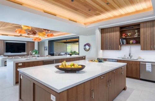 Kaupulehu House | Exquisite 4BR Ka 'Ulu Estate (102A) at Hualalai – Infinity Pool & Golf Views