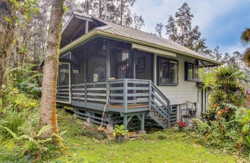 Hawaiian Acres House | Garden & Forest Views! Quiet Kurtistown Escape