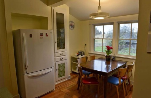 Stanwood House | Get away from crowds! Enjoy peace, quiet, firepit, acreage and neat farmhouse.