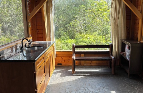 Orchidlands Estates Cabin | Glam camping in a private artistic solar eco-cabin