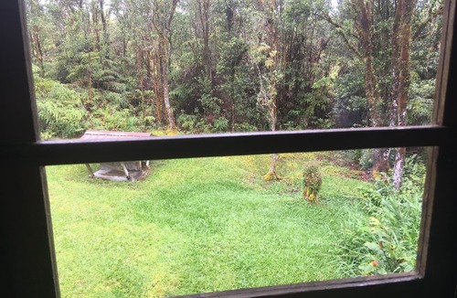 Mountain View Cabin | Hawaiian Tree House Cabin - A/C and 15 Minutes to Volcano National Park