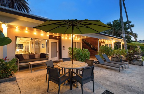 Pupukea House | Hibiscus @ ke Iki Beach Bungalows~Daily Yoga~Sauna~Cold plunge~AC