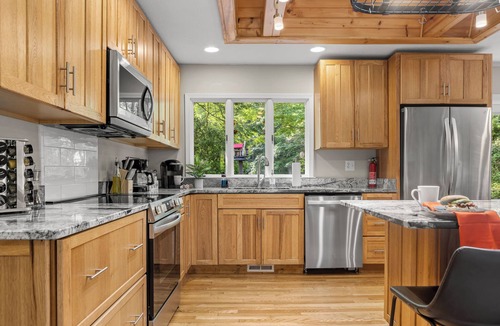 Lake Lure House | Hillside Haven - Family Getaway-Hot Tub-Game Room-Mountain Views