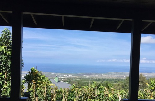 Holualoa Cottage | Holualoa Studio Cottage - GIANT OCEAN VIEW! Cool, private, near town