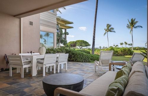 Kaupulehu Villa | Hualalai Fairway Villa 116C - NEWLY Renovated, 2 golf carts, BEST LOCATION.