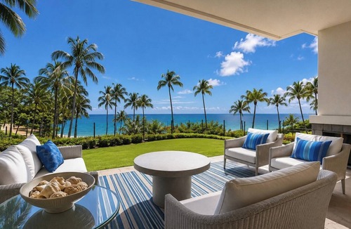Montage Kapalua Bay Condo | Kapalua Bay Resort | Ocean View 6 BR | Car Incl. w/6+ Nights | MON ML-1231 by KBM