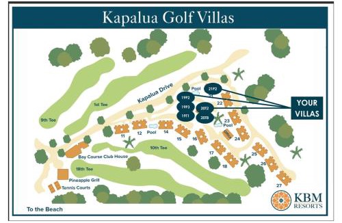 Kapalua Apartment | Kapalua Golf Villas 6 FREE Rental Cars KBM Resorts Large Bedrooms 6 Units 9 Bedrooms ML-2369