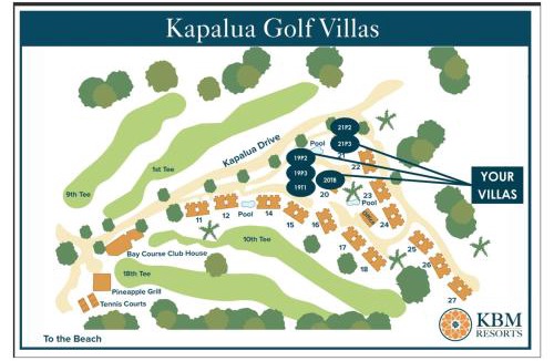 Kapalua Apartment | Kapalua Golf Villas 6 FREE Rental Cars KBM Resorts Large Bedrooms 6 Units 10 Bedrooms ML-2378