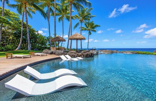 Waikoloa House | KBM Resorts | FREE CAR | Ocean View | NEW Premium 3 Bedroom Villa with Private Pool and Hot Tub, A/C! One Ocean Estates