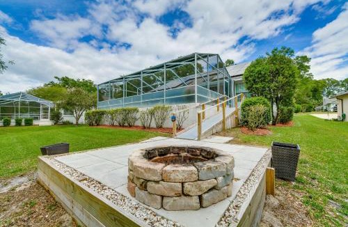 Dunnellon House | Lanai & Grill: Sunny Home Near Rainbow Springs!