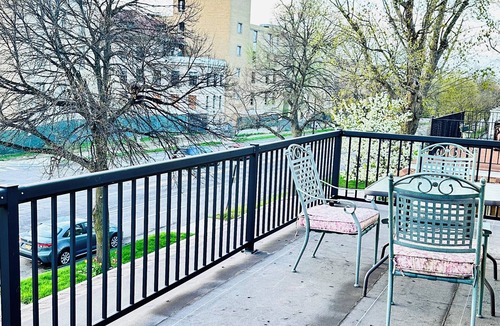 Buffalo Apartment | Linwood Paradise Home in Elmwood Village with a balcony to enjoy your stay