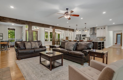 Saluda House | Mountain Acres Retreat by CM | Luxury Mountain Home w/Hot Tub & Game Room