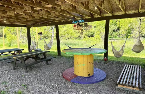 Black Creek RV Rental | Musician’s Glamping Cabin Near Allegany State Park & Ellicottville