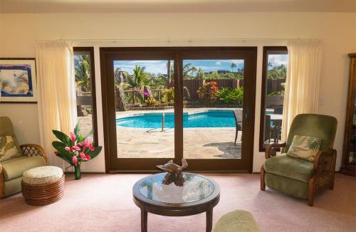Princeville House | Ocean Pool Hale 3br 2ba Cozy Home with Pool, Hot tub and Ocean Views