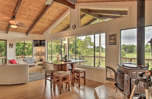 Volcano Cottage | Peaceful Volcano Home Near National Park!