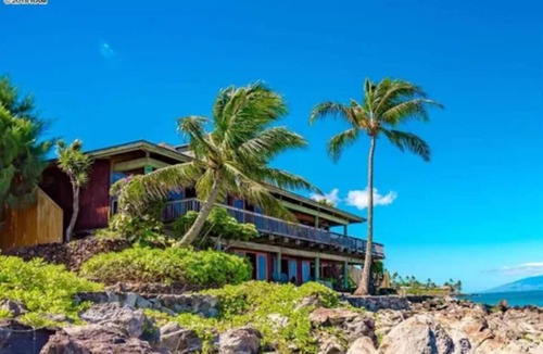 Napili Villa | Private Ocean Front Villa on Turtle Cove, Napili. Spectacular views. 5BR, A/C