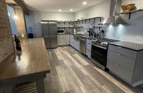 Confluence Apartment | Riverside Loft with Huge Deck on GAP Trail