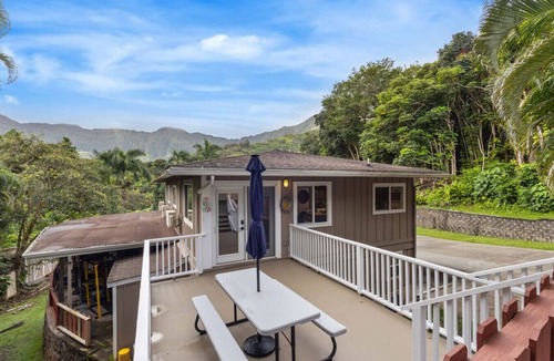 Maunawili Apartment | Secluded Forest Retreat | Full Kitchen, AC, W/D