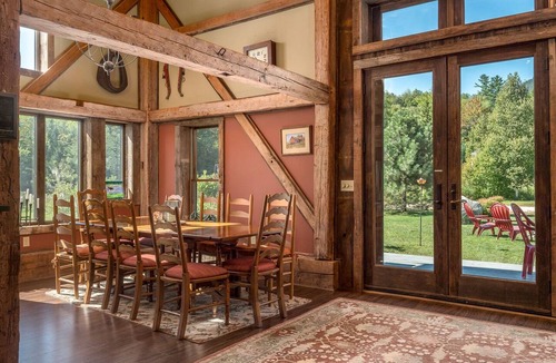 Sunday River Area House | Ski Barn - Stunning timber frame barn with views of Sunday River Ski Resort