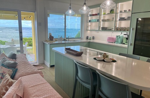 Laie House | SUN, SWIM, SURF, kid-friendly,beachfront, 30 day contact us, see details