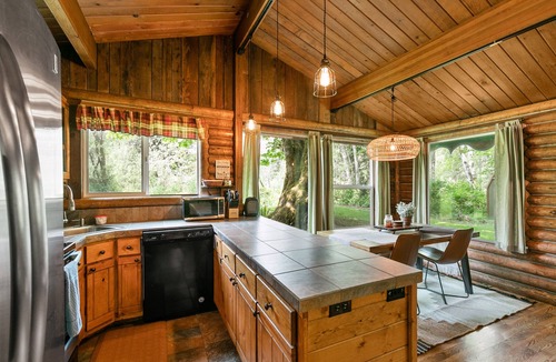 Gold Bar Cabin | The Lily Pad - rustic cabin for 2+pets, mountain view, river access
