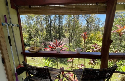 Volcano Cabin | Volcano Off the Grid Eco Cabin Retreat in the heart of the tropical raiforest.