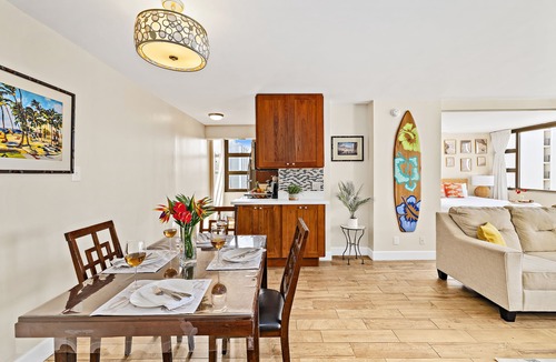 Waikiki Condo | Waikiki Banyan 1BR w/Great Ocean Views, Steps to Beach & Parking!