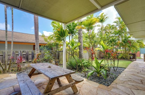 Pupukea House | Walk to Sunset Beach! Extended Escape w/Patio