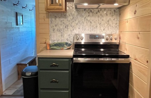 East Hickory House | Waterfront Campfires With a Relaxing Creek View. Trout View Cottage near ANF.