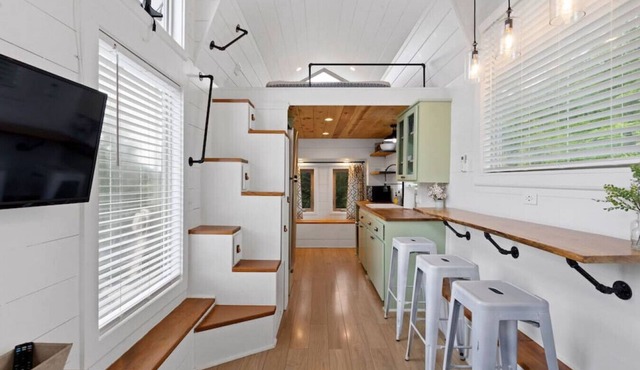 #1 Junior Mint · Junior Mint @ Acony Bell Tiny Home Village