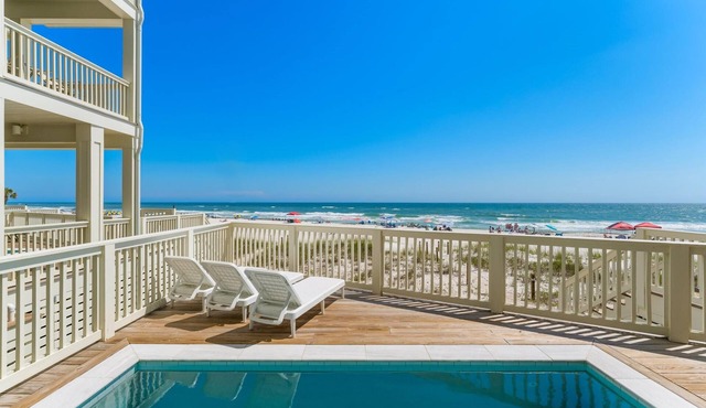 2 Beach Houses -Direct Beachfront, Sleeps 24, 2 Pools, West End in Panama City Beach