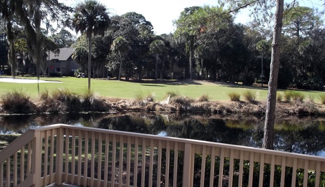 3 BR Across From Beach/Lagoon & Golf View w/2 Private Decks - 10% OFF AUG/SEPT! in Hilton Head Island