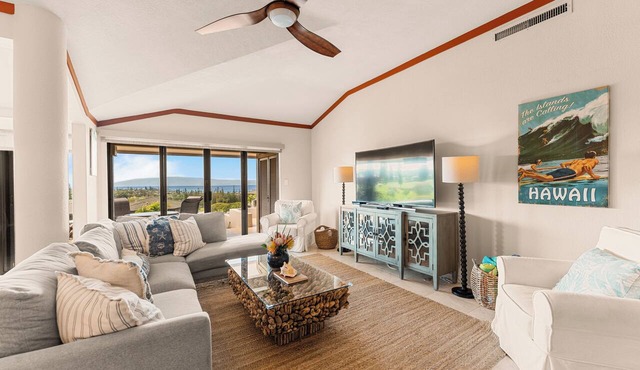 Amazing Ocean View-Sleeps 6-Kapalua Golf Villa 21P-Cold Central AC-Spacious