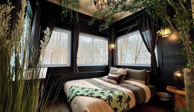 Bigfoot's Bluff | Hot Tub| Forest Canopy Cabin RRG | Located 5 Min From Nada Tunnel!