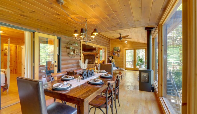 Blue Ridge Cabin w/Hot Tub & Private Lake! in Morganton