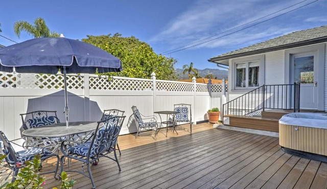 Carpinteria Apt w/Hot Tub - 10 Min Walk to Beach! in Carpinteria