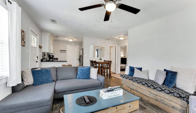 Comfortable Coastal Retreat - 30+ Nights - -W/D - Dog-Friendly Stay